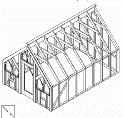Gothic Greenhouse Framing